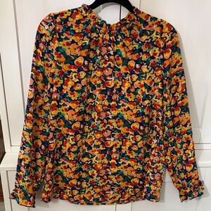 Women's Floral Blouse - Multicolor